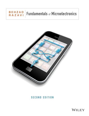 fundamentals of microelectronics 1st edition behzad razavi 1118156323, 978-1118156322