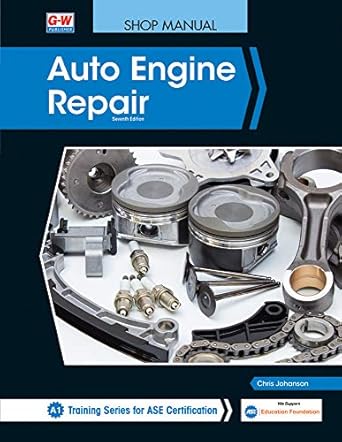 auto engine repair 7th edition chris johanson 1645640728, 978-1645640721