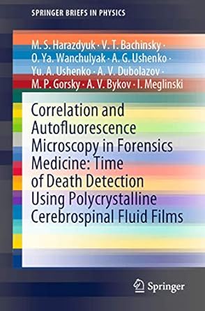 correlation and autofluorescence microscopy in forensics medicine time of death detection using