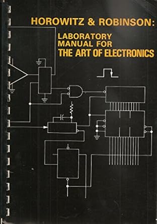 laboratory manual for the art of electronics 1st edition paul horowitz ,ian robinson 0521285100,