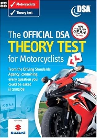 the official dsa theory test for motorcyclists valid for tests taken from 3 september 2007 1st edition tso