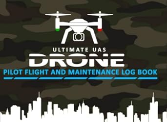 ultimate uas drone pilot flight and maintenance log book 1st edition easy head 8367429036, 978-8367429030