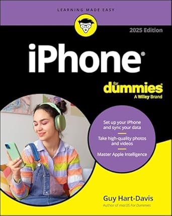 iphone for dummies 1st edition guy hart davis 139429154x, 978-1394291540