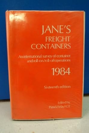janes freight containers 1984 1st edition patrick finlay 0710607903, 978-0710607904