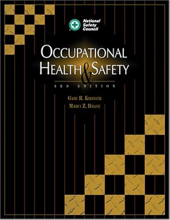 occupational health and safety 1st edition marci z balge ,gary r krieger 087912203x, 978-0879122034