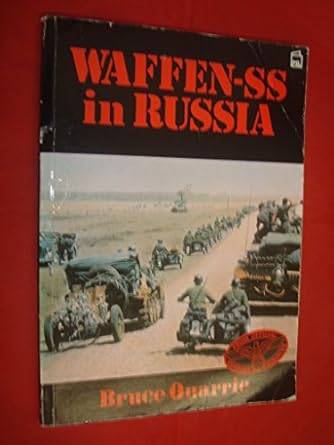 waffen ss in russia 1st edition bruce quarrie 1852601558, 978-1852601553