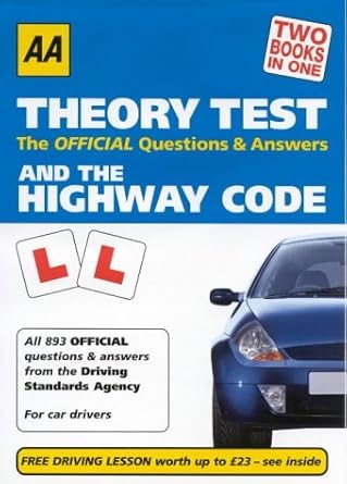 aa theory test with the highway code 1st edition automobile association 0749537949, 978-0749537944