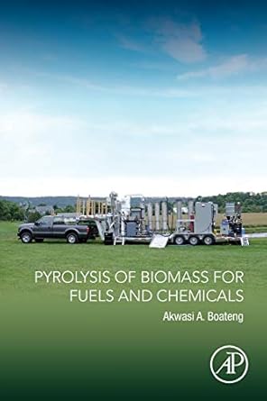 pyrolysis of biomass for fuels and chemicals 1st edition akwasi a boateng 012818213x, 978-0128182130