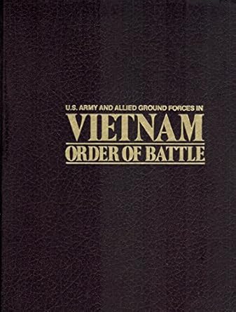 us army and allied ground forces in vietnam order of battle 1st edition shelby l stanton 0891937005,