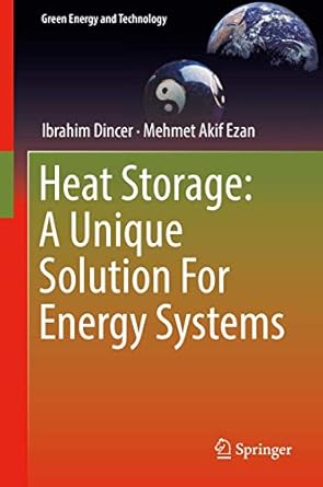 heat storage a unique solution for energy systems 1st edition dincer 3319918923, 978-3319918921