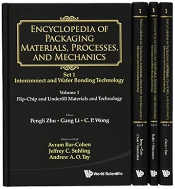 encyclopedia of packaging materials processes and mechanics set 1 die attach and wafer bonding technology 1st