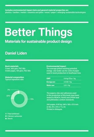 better things materials for sustainable product design 1st edition daniel liden 1529419689, 978-1529419689