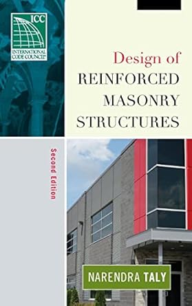 design of reinforced masonry structures 1st edition narendra taly 0071475559, 978-0071475556