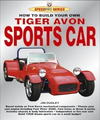 how to build your own tiger avon sportscar for road and track 1st edition jim dudley 1903706092,