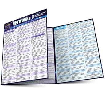 comptia network+ 2 operations security and troubleshooting study guide a quickstudy laminated reference 1st