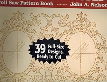 fancy fretwork 39 full size designs ready to cut 1st edition john a nelson 0811730247, 978-0811730242