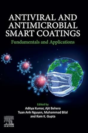 antiviral and antimicrobial smart coatings fundamentals and applications 1st edition aditya kumar ,ajit