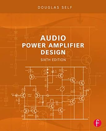 audio power amplifier design 1st edition douglas self 0240526139, 978-0240526133