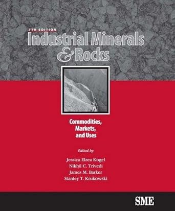 industrial minerals and rocks commodities markets and uses 1st edition jessica elzea kogel ,nikhil c trivedi