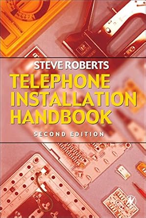 telephone installation handbook 1st edition stephen roberts 0750652691, 978-0750652698