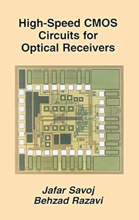 high speed cmos circuits for optical receivers 1st edition jafar savoj ,behzad razavi 079237388x,