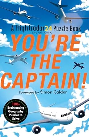 youre the captain the addictive new puzzle book from flightradar24 the perfect gift for fans of murdle 1st