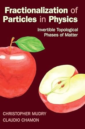 fractionalization of particles in physics invertible topological phases of matter 1st edition christopher