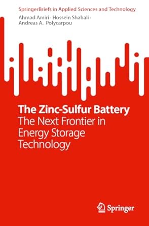 the zinc sulfur battery the next frontier in energy storage technology 1st edition ahmad amiri ,hossein