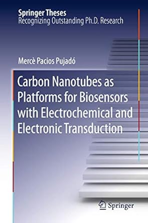 carbon nanotubes as platforms for biosensors with electrochemical and electronic transduction 1st edition