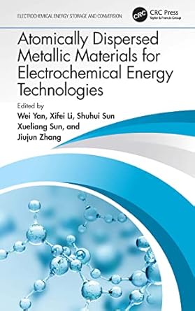 atomically dispersed metallic materials for electrochemical energy technologies 1st edition wei yan ,xifei li
