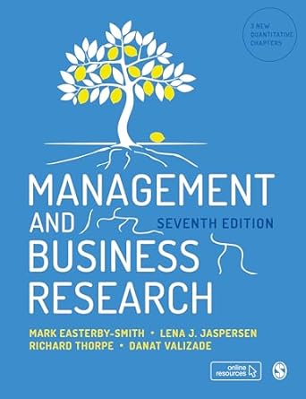 management and business research 1st edition mark easterby smith ,lena j jaspersen ,richard thorpe ,danat