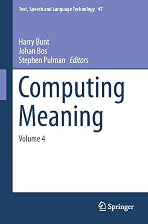 computing meaning 1st edition bunt 9400772831, 978-9400772830