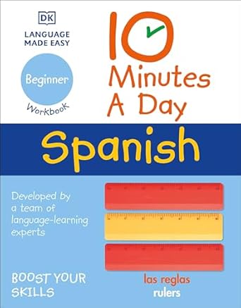 10 minutes a day spanish for beginners 1st edition dk 0744031451, 978-0744031454