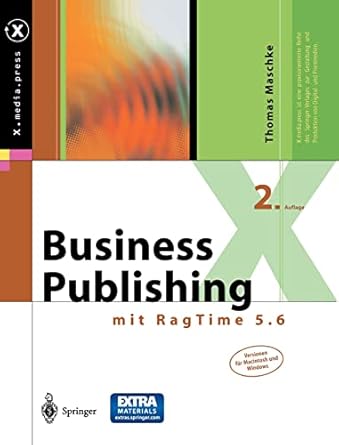 business publishing mit ragtime 5 6 1st edition thomas maschke 3540434887, 978-3540434887