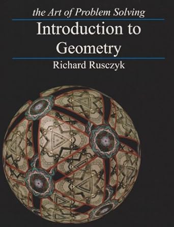 introduction to geometry 1st edition richard rusczyk 0977304523, 978-0977304523