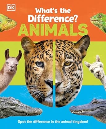whats the difference animals spot the difference in the animal kingdom 1st edition dk 0744056586,
