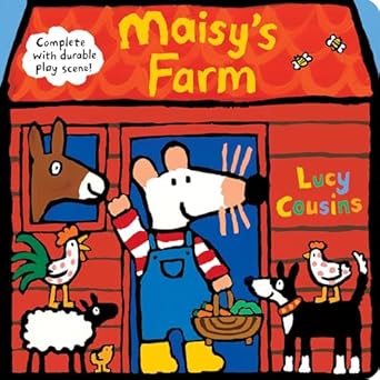 maisys farm complete with durable play scene a fold out and play book 1st edition lucy cousins 153620613x,