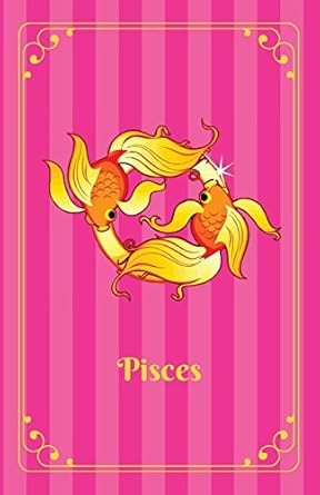 pisces zodiac journal notebook for teen girls lined soft cover 5 5 x 8 5 1st edition orla o knightley