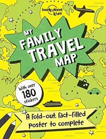 my family travel map 1 1st edition lonely planet kids ,nicola baxter ,andy mansfield 1760341010,