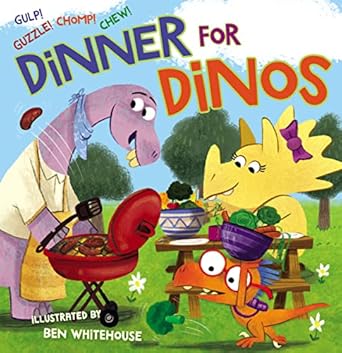dinner for dinos gulp guzzle chomp chew 1st edition thomas nelson ,ben whitehouse 1400312140, 978-1400312146