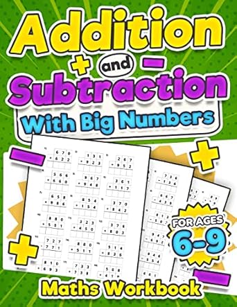 addition and subtraction maths workbook kids ages 6 9 adding and subtracting timed maths test drills