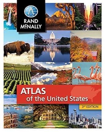 rand mcnally atlas of united states 1st edition rand mcnally 0528016652, 978-0528016653