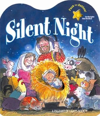 silent night a pageant of lights book 1st edition chris sharp 1859856861, 978-1859856864