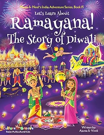 lets learn about ramayana the story of diwali 1st edition ajanta chakraborty ,vivek kumar 1945792434,
