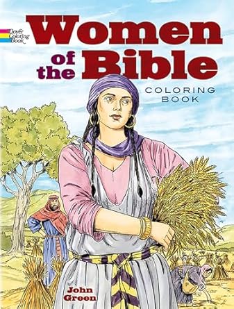 women of the bible coloring book 1st edition john green 0486451933, 978-0486451930