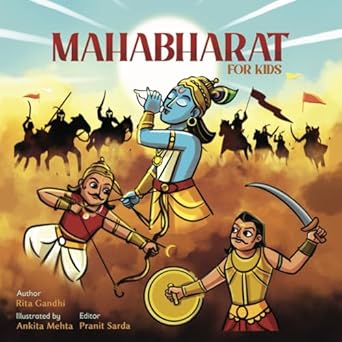 mahabharat for kids 1st edition rita gandhi 9359800309, 978-9359800301