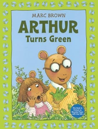 arthur turns green 1st edition marc tolon brown 0606340696, 978-0606340694