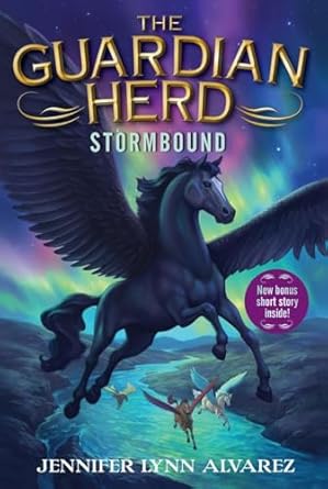 the guardian herd stormbound 1st edition jennifer lynn alvarez ,david mcclellan 0062286102, 978-0062286109