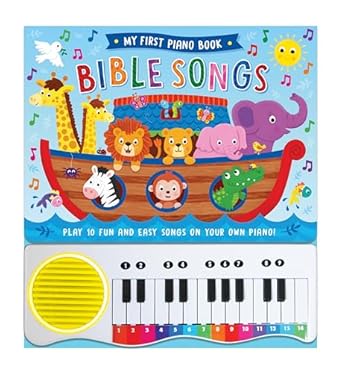 my first piano book bible songs play 10 fun and easy songs on your own piano perfect for infants and toddlers