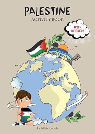 palestine activity book 1st edition adilah joossab 086037968x, 978-0860379683